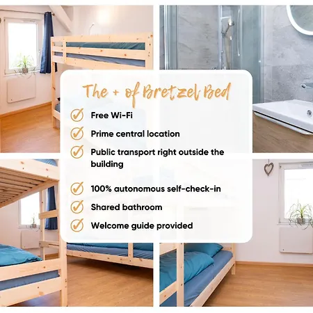 Bretzel Bed Petite Venise Bed In Shared Center Wi-fi